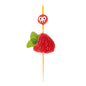 Pixy Pink Bamboo Ninja Pick - 3 1/2" - 1000 count box