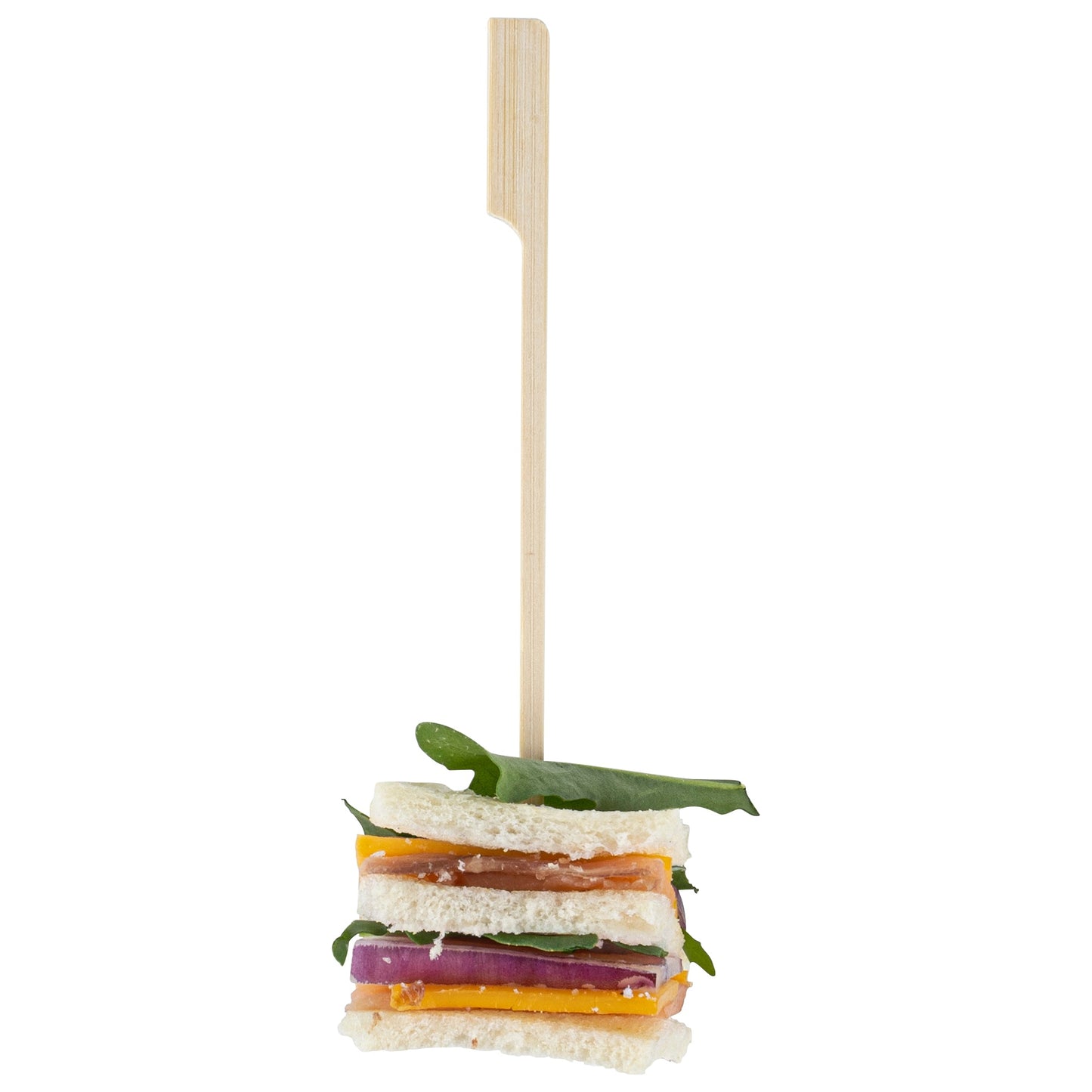 Pixy Natural Shaved Bamboo Paddle Skewer - 6" - 100 count box