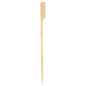 Pixy Natural Shaved Bamboo Paddle Skewer - 6" - 100 count box