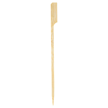 Pixy Natural Shaved Bamboo Paddle Skewer - 6" - 1000 count box