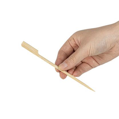 Pixy Natural Shaved Bamboo Paddle Skewer - 6" - 1000 count box