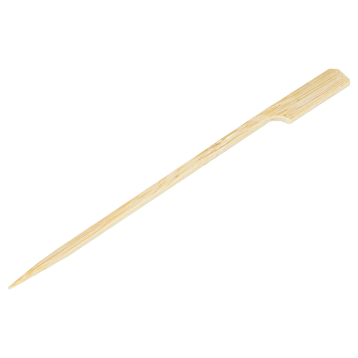 Pixy Natural Shaved Bamboo Paddle Skewer - 6" - 1000 count box