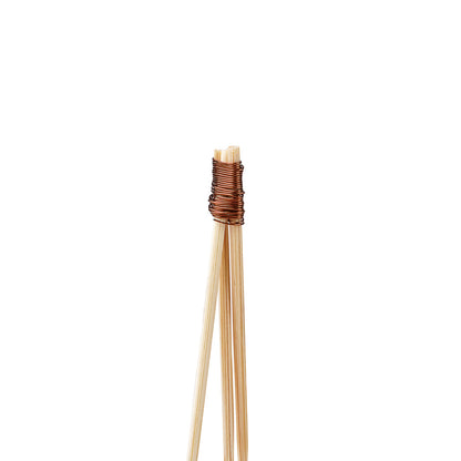 Pixy Natural Bamboo Copper Top Pick - 3 1/2" - 1000 count box