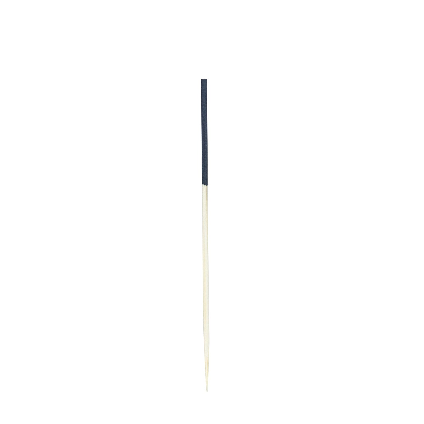 Pixy Bamboo Hand-Dipped Skewer - Black - 3 1/2" - 100 count box