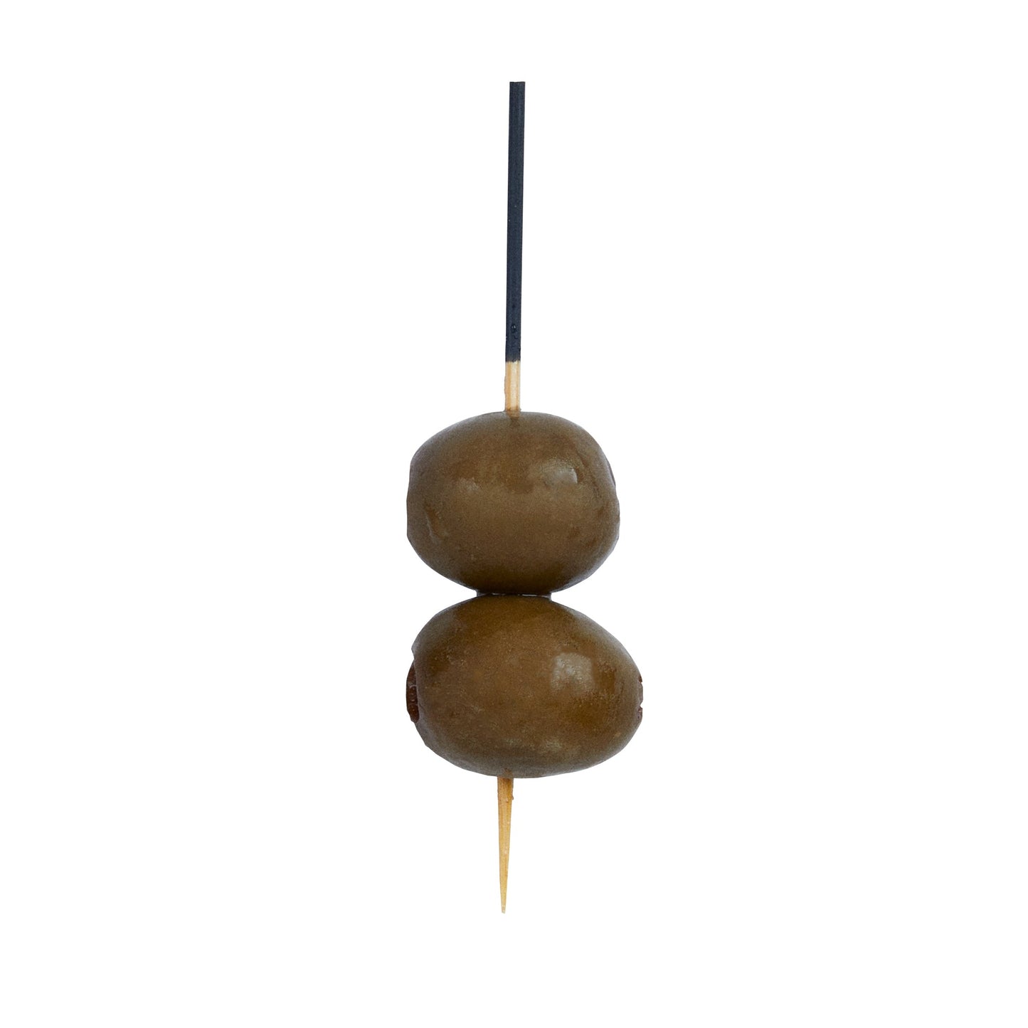 Pixy Bamboo Hand-Dipped Skewer - Black - 3 1/2" - 100 count box