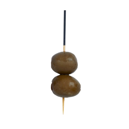 Pixy Bamboo Hand-Dipped Skewer - Black - 3 1/2" - 100 count box