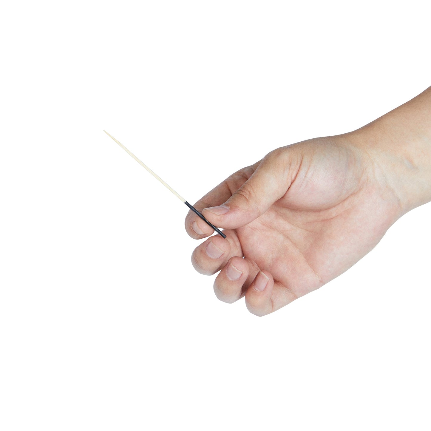 Pixy Bamboo Hand-Dipped Skewer - Black - 3 1/2" - 100 count box
