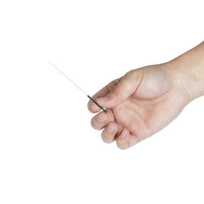 Pixy Bamboo Hand-Dipped Skewer - Black - 3 1/2" - 100 count box