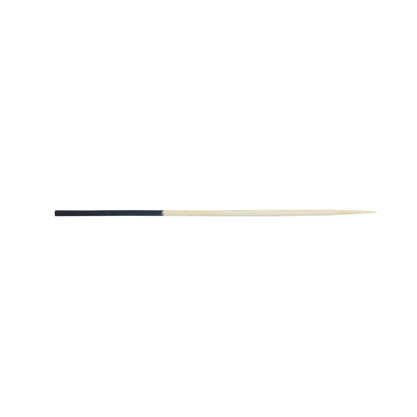 Pixy Bamboo Hand-Dipped Skewer - Black - 3 1/2" - 100 count box