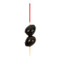 Pixy Bamboo Hand-Dipped Skewer - Red - 3 1/2" - 100 count box