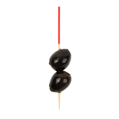 Pixy Bamboo Hand-Dipped Skewer - Red - 3 1/2" - 1000 count box