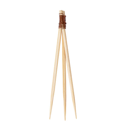 Pixy Natural Bamboo Copper Top Pick - 2 1/2" - 1000 count box