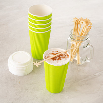 Restpresso Natural Bamboo Palm Tree Stirrer - 7" - 100 count box