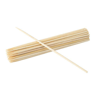 Robata Sturdy Natural Bamboo Grilling Skewer - Heavy Duty - 8" - 100 count box