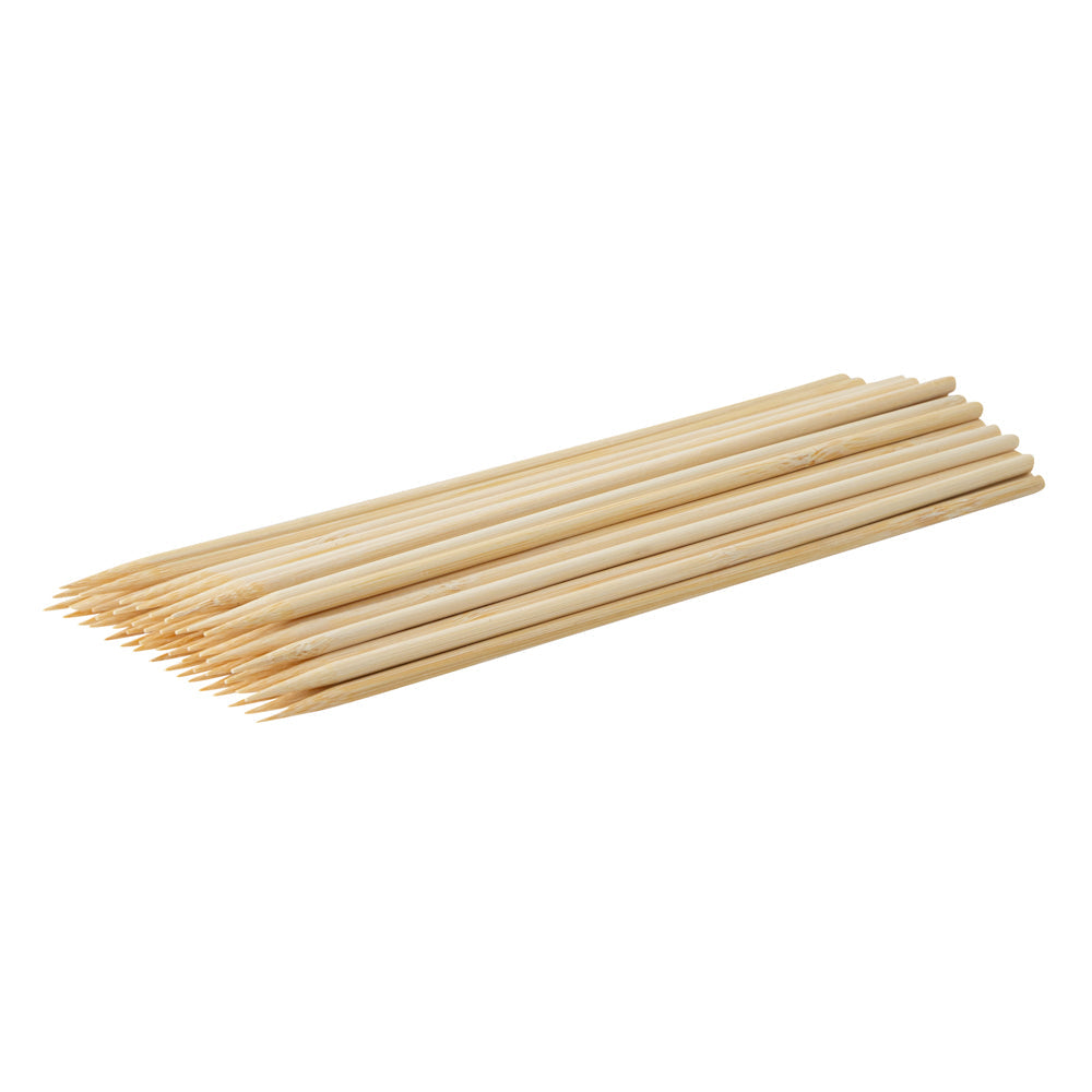 Robata Sturdy Natural Bamboo Grilling Skewer - Heavy Duty - 8" - 1000 count box