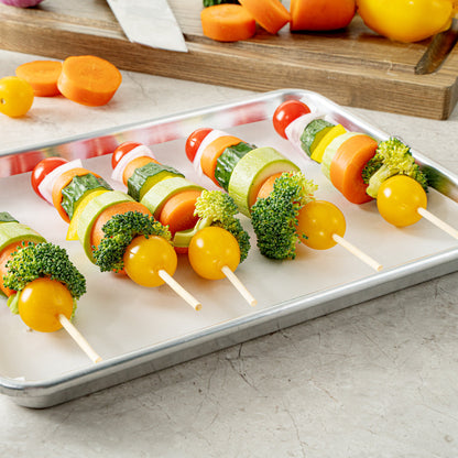Robata Sturdy Natural Bamboo Grilling Skewer - Heavy Duty - 8" - 1000 count box