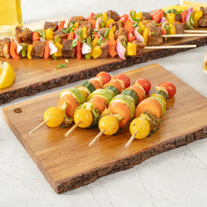 Robata Sturdy Natural Bamboo Grilling Skewer - Heavy Duty - 8" - 1000 count box
