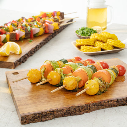 Robata Sturdy Natural Bamboo Grilling Skewer - Heavy Duty - 8" - 1000 count box