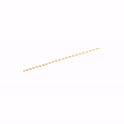 Robata Sturdy Natural Bamboo Grilling Skewer - Heavy Duty - 12" - 100 count box