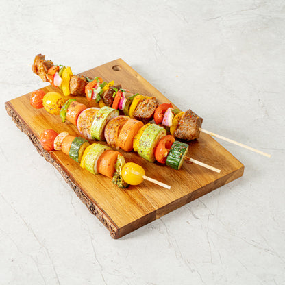 Robata Sturdy Natural Bamboo Grilling Skewer - Heavy Duty - 12" - 100 count box