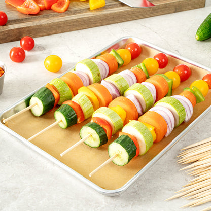 Robata Sturdy Natural Bamboo Grilling Skewer - Heavy Duty - 12" - 1000 count box