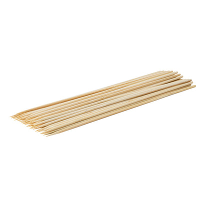 Robata Sturdy Natural Bamboo Grilling Skewer - Heavy Duty - 12" - 1000 count box