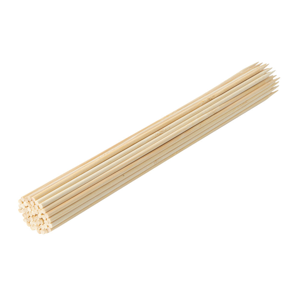 Robata Sturdy Natural Bamboo Grilling Skewer - Heavy Duty - 12" - 1000 count box