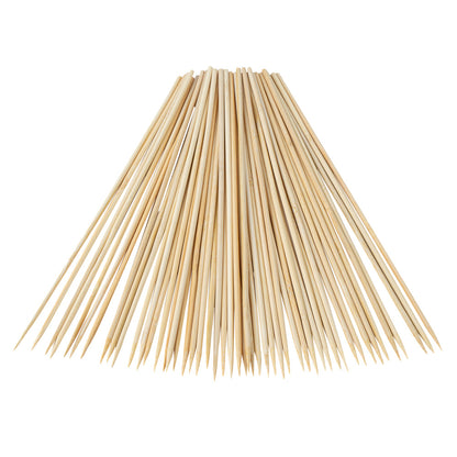 Robata Sturdy Natural Bamboo Grilling Skewer - Heavy Duty - 12" - 1000 count box