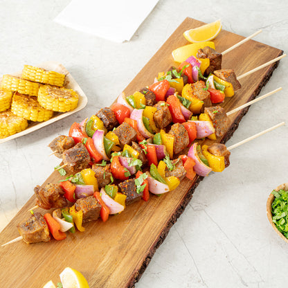 Robata Sturdy Natural Bamboo Grilling Skewer - Heavy Duty - 16" - 100 count box