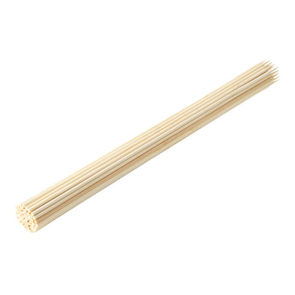 Robata Sturdy Natural Bamboo Grilling Skewer - Heavy Duty - 16" - 1000 count box