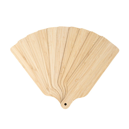 Nature Tek Bamboo Disposable Cheese / Charcuterie Board - 11 3/4" x 3 1/2" - 2 count box