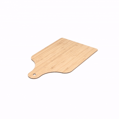 Nature Tek Bamboo Disposable Cheese / Charcuterie Board - 11 3/4" x 7" - 2 count box