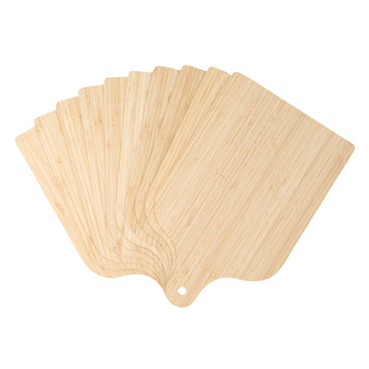 Nature Tek Bamboo Disposable Cheese / Charcuterie Board - 15 3/4" x 9 3/4" - 2 count box