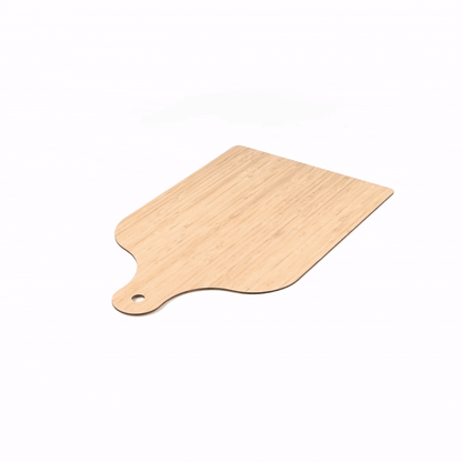 Nature Tek Bamboo Disposable Cheese / Charcuterie Board - 15 3/4" x 9 3/4" - 20 count box