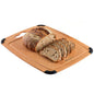 Nature Tek Wood Cutting Board - with Juice Groove, Handle - 17 1/4" x 12 3/4" - 1 count box