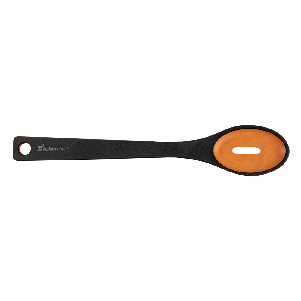 Nature Tek Black Wood Slotted Spoon - 13" - 1 count box
