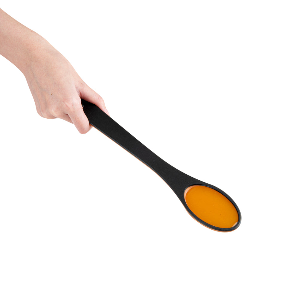 Nature Tek Black Wood Solid Spoon - 13" - 1 count box
