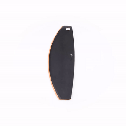 Nature Tek Black Wood Pizza Cutter / Rocker - 16" - 1 count box