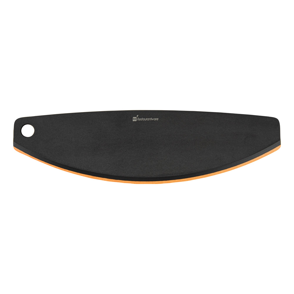 Nature Tek Black Wood Pizza Cutter / Rocker - 16" - 1 count box