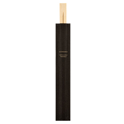 Bambuddha Natural Bamboo Twin Chopsticks - with Paper Sleeve - 9" - 1000 count box