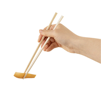 Bambuddha Natural Bamboo Twin Chopsticks - Wrapped - 8 1/4" - 100 count box