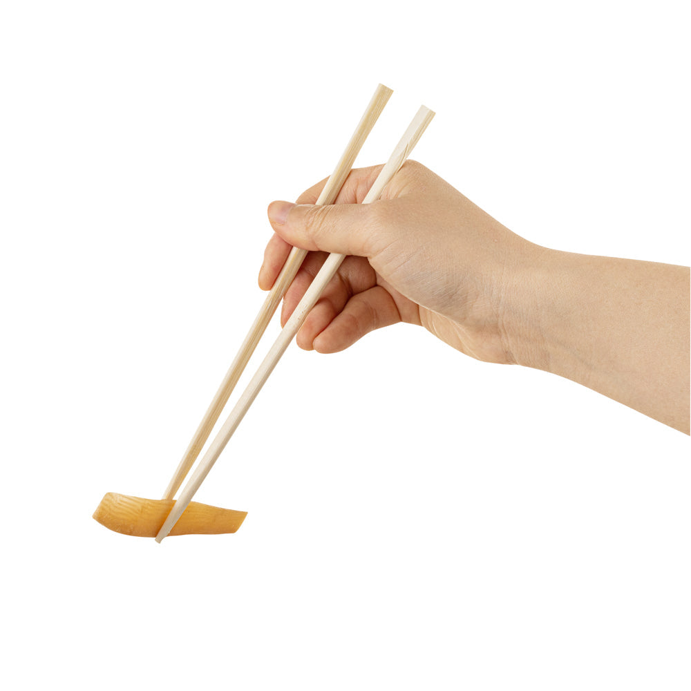 Bambuddha Natural Bamboo Twin Chopsticks - Wrapped - 8 1/4" - 1000 count box