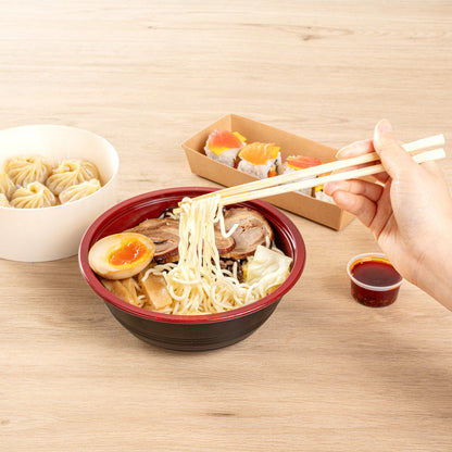 Bambuddha Natural Bamboo Twin Chopsticks - Wrapped - 8 1/4" - 1000 count box