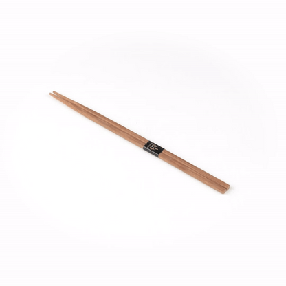 Bambuddha Square Brown Bamboo Modern Chopsticks - with Paper Band - 9 1/2" - 100 count box