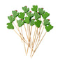 Pixy Green Bamboo Cactus with Flower Pick - 4 3/4" - 1000 count box