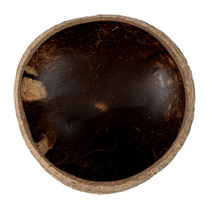 Coco Casa 21 oz Handmade River Coconut Bowl - 10 count box