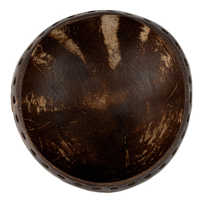 Coco Casa 21 oz Handmade Punchout Coconut Bowl - 1 count box