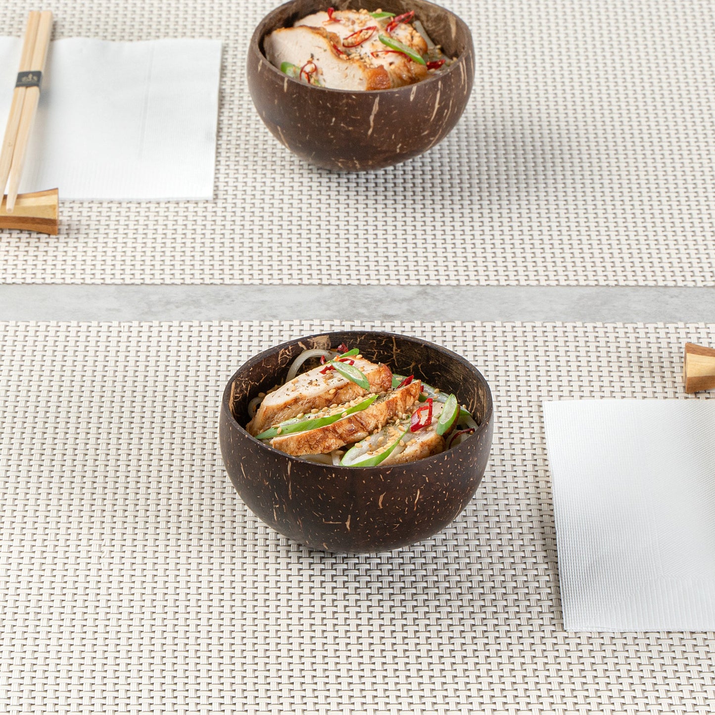 Coco Casa 10 oz Handmade Coconut Bowl - Polished - 10 count box