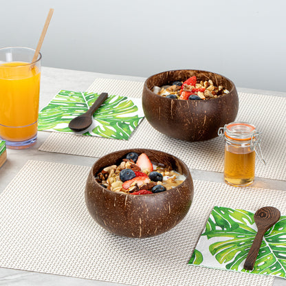 Coco Casa 21 oz Handmade Coconut Bowl - 1 count box