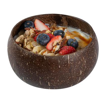 Coco Casa 21 oz Handmade Coconut Bowl - 10 count box